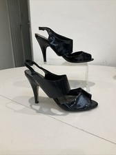 Marks And Spencer’s Slingback Mini Stilleto Cone Heel Sandals SizeUK 5.5 EU 38.5