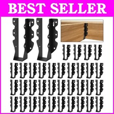 High-Quality 36 Pcs Face Mount Joist Hangers for 2x8 Lumber - Structural Support