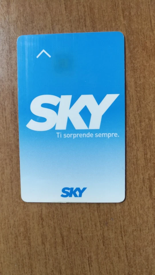 Tessera scaduta Sky uso collezione - Immagine 3 di 3