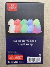 Tommy Dinosaur White Multicolor Changing Nightlight Globe TRENDING ON TIKTOK 