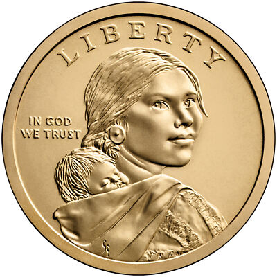 2024 D Native American Indian U.S. Mint Sacagawea $1 Dollar UNC