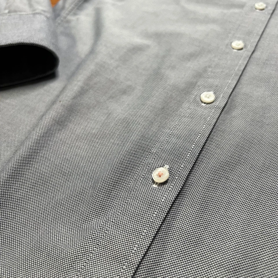 Thomas Pink Mens The Independent Button Down Shirt Slim Fit Size Small - Grey - Image 4 of 4