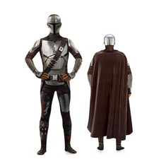 The Mandalorian Cosplay Costume Halloween Bodysuit Cloak Theater Cloth Men Gift