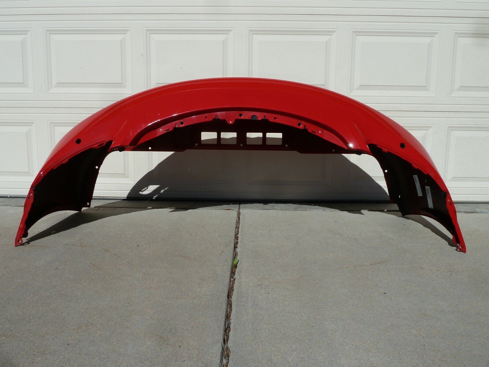 2017-2019 Porsche 917 Cayman Boxster Front Bumper Cover Skin OEM Red Facia