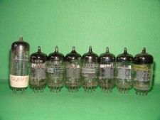 8 Various Low Testing Vacuum Tubes