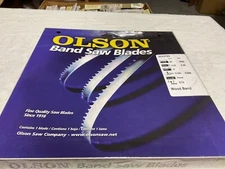 OLSON #2033769 WOOD BAND SAW BLADE 80"x 0.25"x 6 TPI BRAND NEW IN BOX