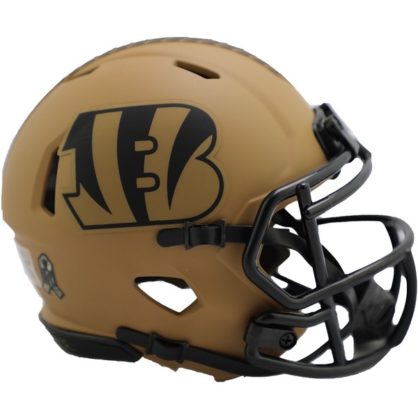 Nfl Cincinnati Bengals Salute To Service 2023 Mini Helm Speed Footballhelm-image