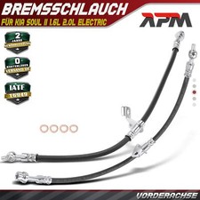 2x Bremsschlauch Bremsschläuche Vorne L+R für KIA Soul II 1.6L 2.0L Electric