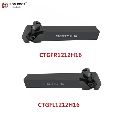 1 Stück CTGFR1212H16 + CTGFL1212H16 CNC Drehwerkzeug Außennuten Werkzeughalter - Bild 3 von 6