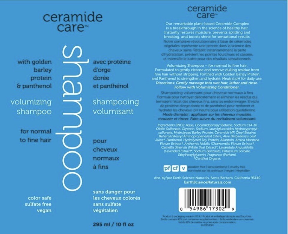 Earth Science Ceramide Care Volumizing Conditioner 10 OZ Lot Of 2 eBay