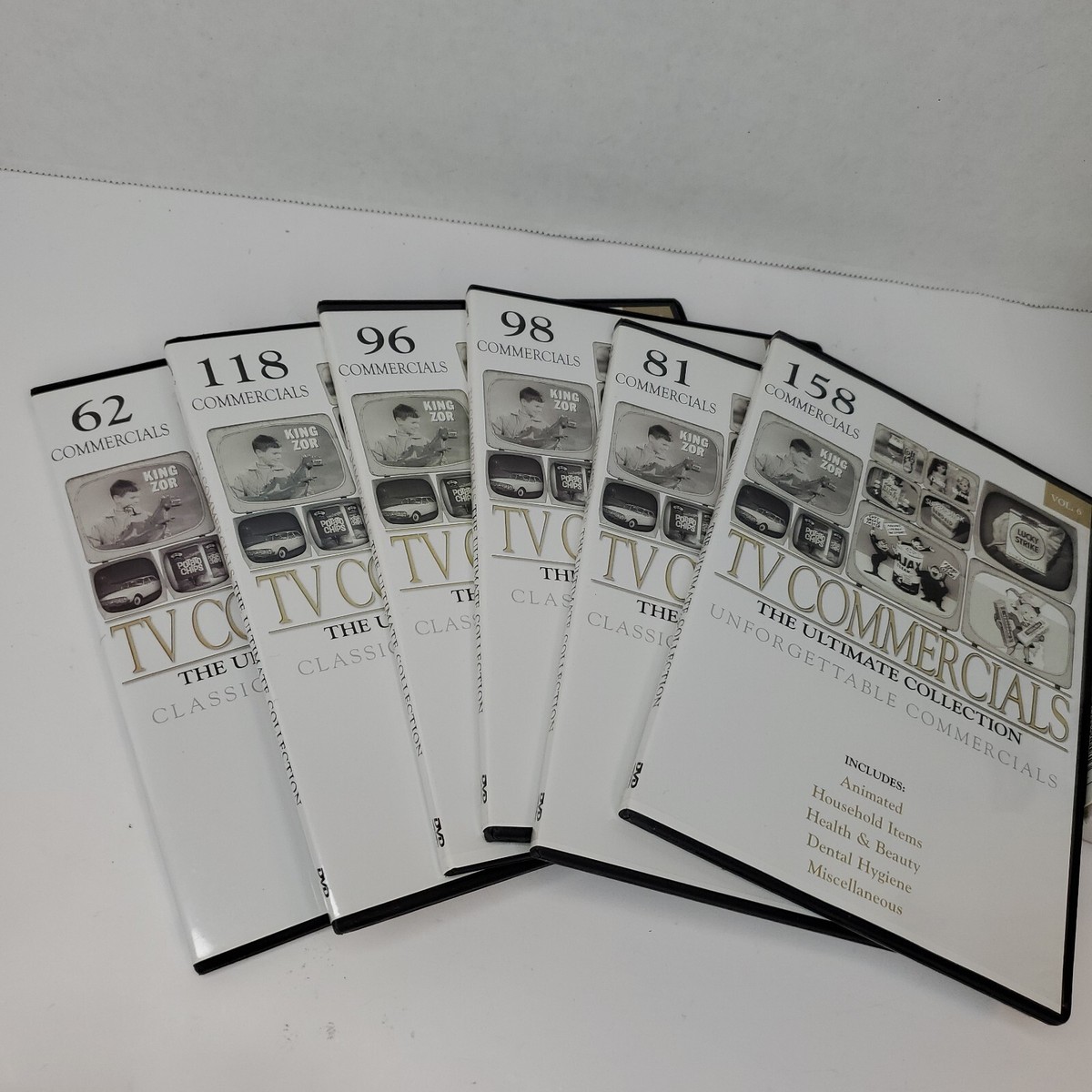 TV Commercials The Ultimate Collection 6-Disc DVD Set Free