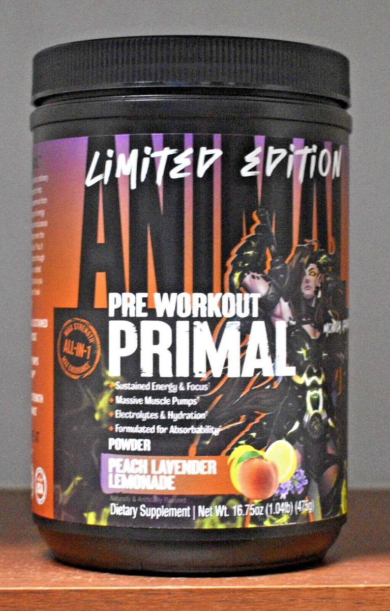 Animal Primal Pre-Workout Limited Edition Monica Granda Peach