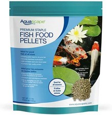 AQUASCAPE 81050 PREMIUM STAPLE FISH FOOD MIXED PELLETS 1.1 lbs /500 G