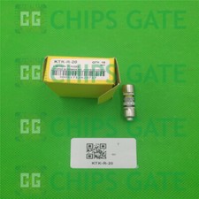 2PCS Bussmann KTK-R-20  KTK-R-20 20 Amp 600V Fast-Acting Fuses