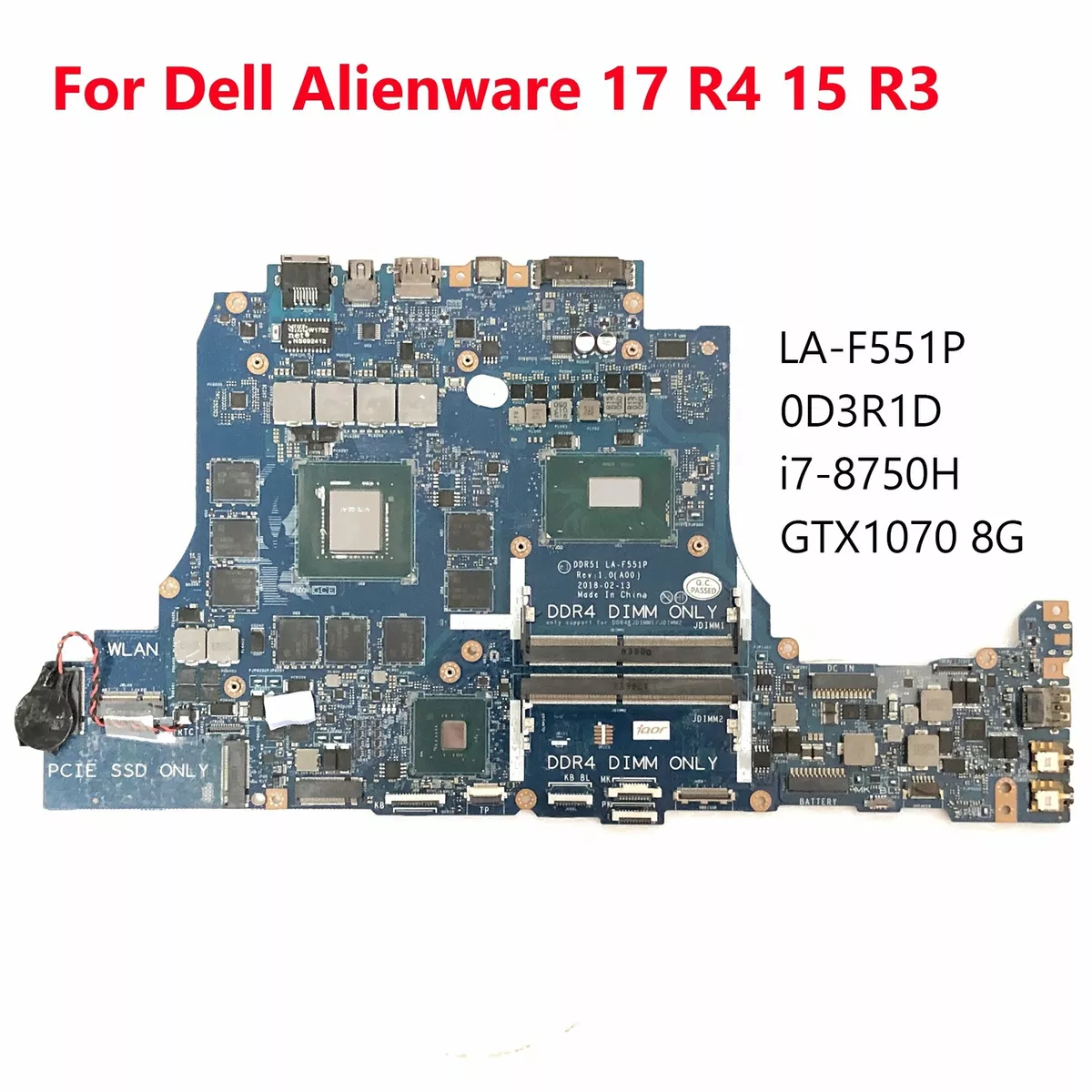 Alienware 17 r5 best sale motherboard