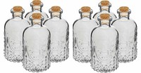 8 X Leere Glasflaschen Zum BefüLlen Mit Korken LiköRflaschen Essig-ÖL Flaschen
