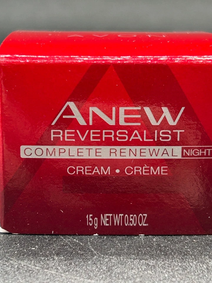 AVON ANEW REVERSALIST COMPLETE RENEWAL NIGHT CREAM TRAVEL .50oz - LOT OF 5 - Image 4 of 4
