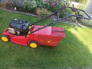 benzin rasenmäher mit radantrieb 40cm und zusätzlich E-starter 350VB