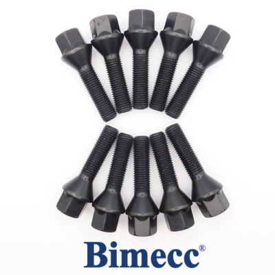 10x M14x1.25 Extended Wheel Bolts 40mm Thread For BMW X5 - E70, F15, G05