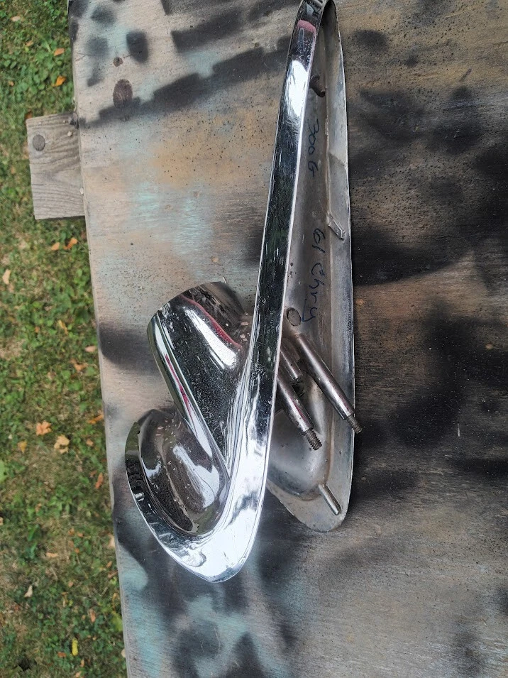 1961 CHRYSLER 300G NEW YORKER ЛЕВЫЙ ЗАДНИЙ ПЛАВНИК РЕЗЕРВНЫЙ ФОНАРЬ ЗАДНИЙ КОРПУС MOPAR - Изображение 3 из 4