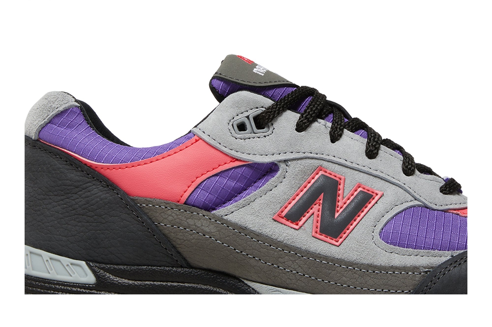 Size 11 - New Balance Palace x 991 Made in England Black Ultra 