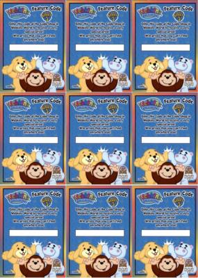 9x WEBKINZ SERIES 3 FEATURE CODE CARDS Nine (9) Unused Codes EBAY MESSAGED FAST