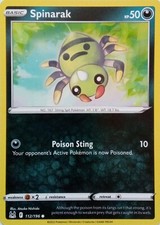112/196 SPINARAK | COMMON | LOST ORIGIN POKEMON CARD