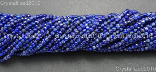 AAA Natural Gemstones Faceted Round Beads Crystal Quartz Amethyst 2mm 3mm 15.5'' - Picture 4 of 55