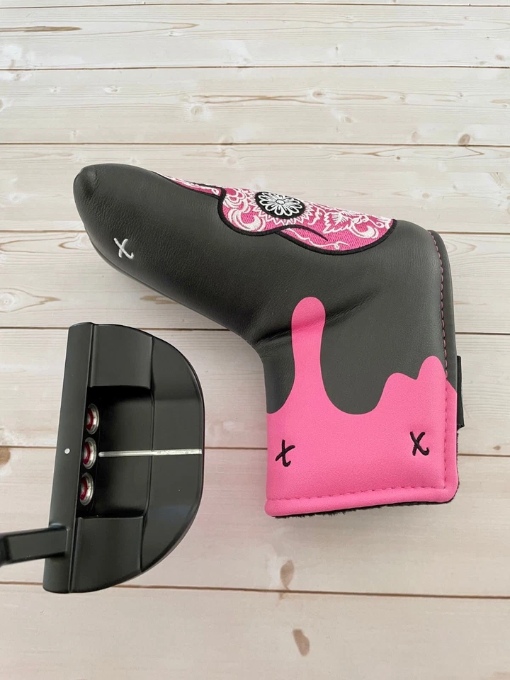 *NEW* Scotty Cameron Fastback 1.5 Pink /Black 34.5 in Putter- Pink Skulls Cover - Image 4 of 4