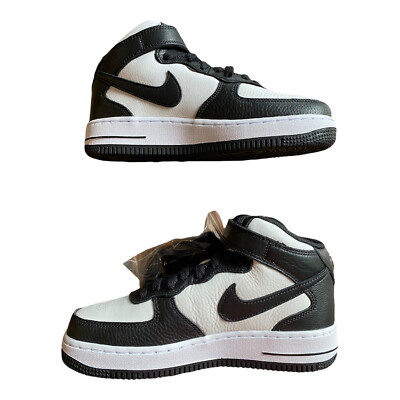 Nike Air Force 1 Mid Stussy Black White Panda DJ7840-002 Men's