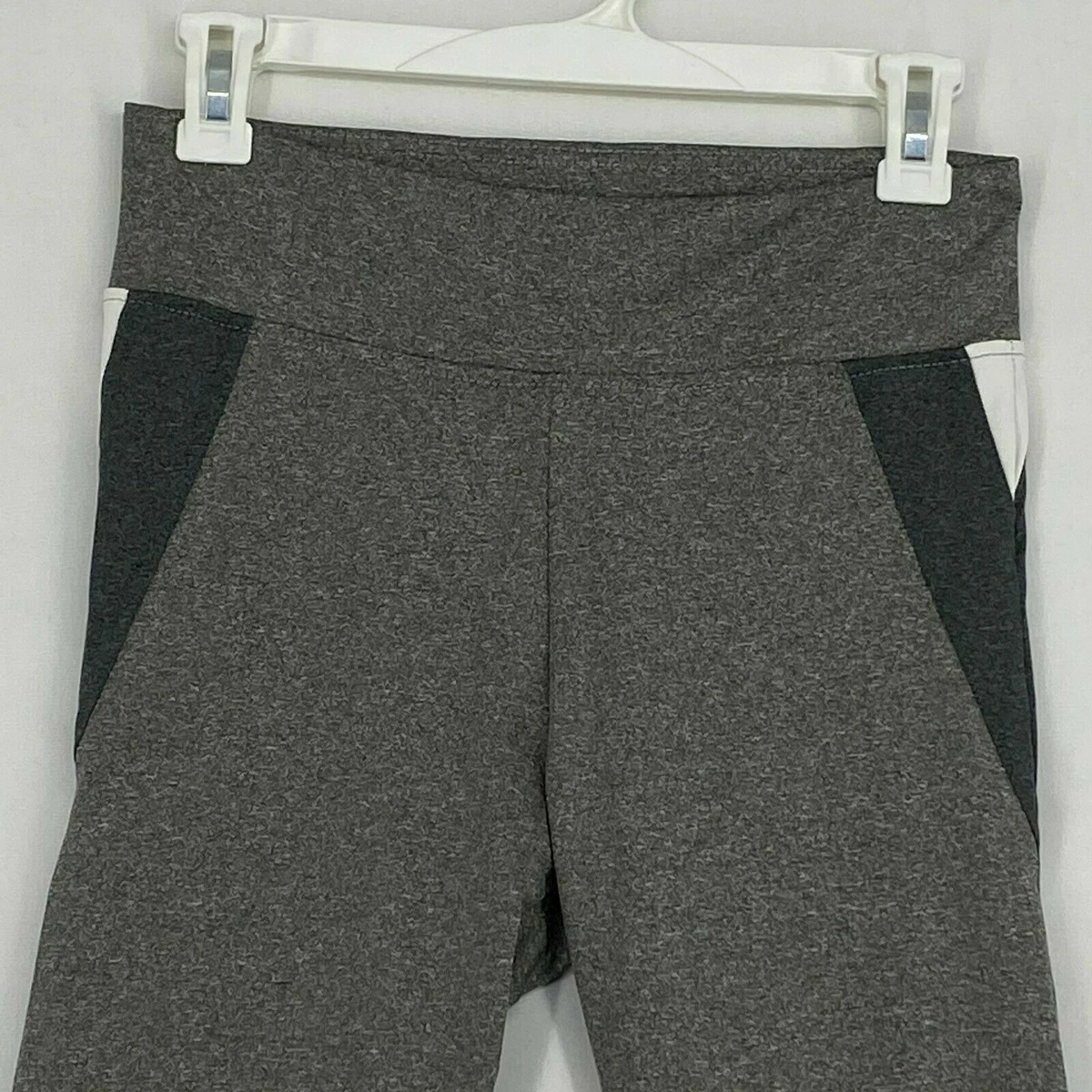 Target Brand Womens Juniors Size Small Leggings Heather Gray with  Colorblocking