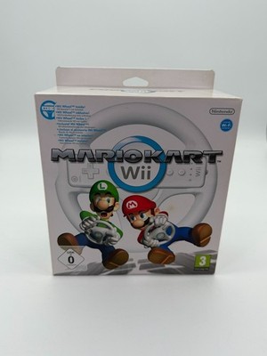 Mario Kart Wheel Bundle Nintendo Wii Factory Sealed Neu CIB OVP