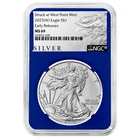 2025 (W) $1 1-oz American Silver Eagle NGC MS69 ER ALS Label Blue Core