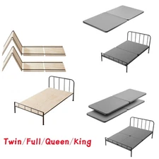 Uimoso Bunkie Board Twin/ Full/ Queen/ King Bed Board Slat Foldable&Splice Plate