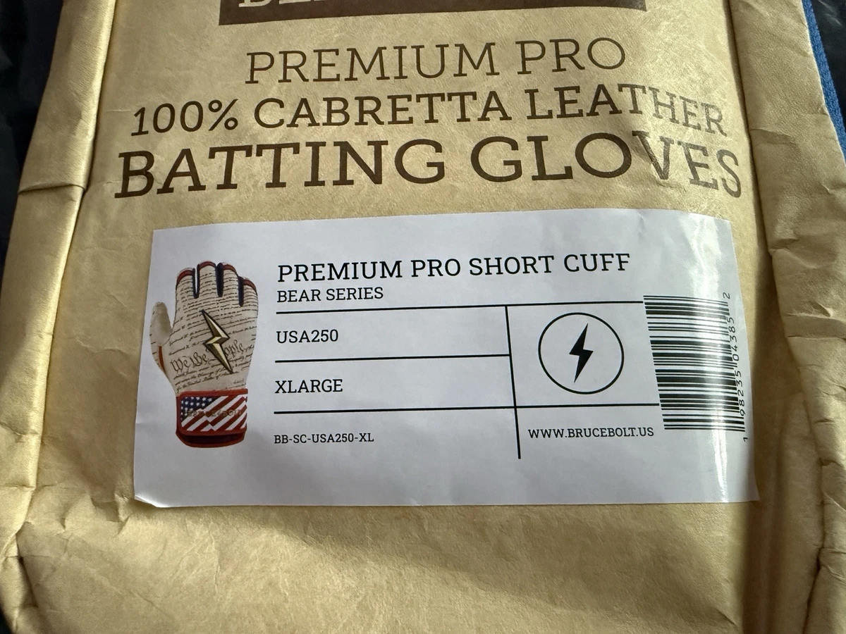 Guantes de Bateo Bruce Bolt Edición Limitada Águila Chirriante Adulto XL NUEVO CON ETIQUETAS 250 EE. UU.