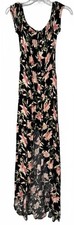Justify Floral Black Maxi Dress Small