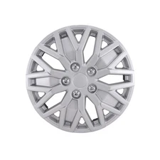 15 Inch Silver ABS Plastic Wheel Covers Set of 4