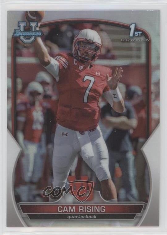 2022 Bowman U Chrome Refractor Cameron Rising Cam Rising #76 uk2