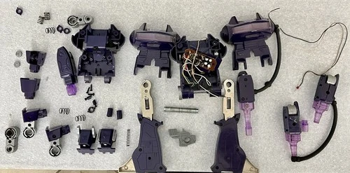 Transformers G1 Shockwave 1985 Incomplete Damaged Broken Figure for Parts