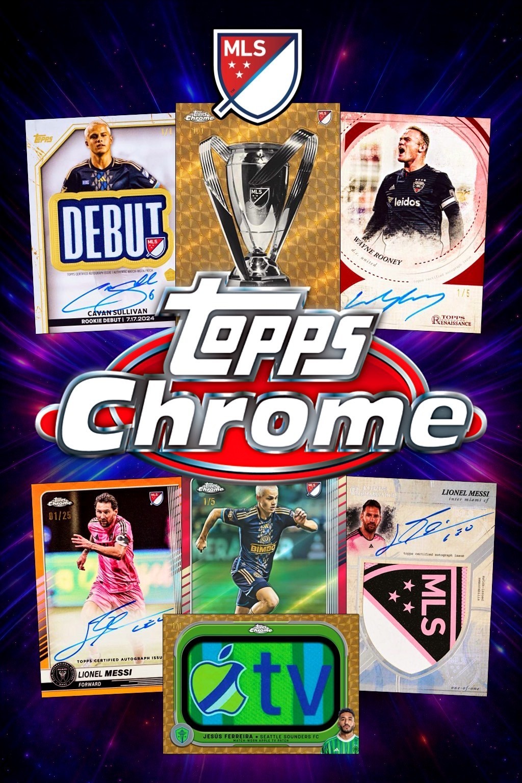 Bob Marley MLS MANIA CASE BREAK PYT Break#SOC1 - 2025 Topps Chrome MLS Mania BRE