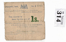 South Africa, Siege of Mafeking, 1 shilling, February 1900, Bayden Powel