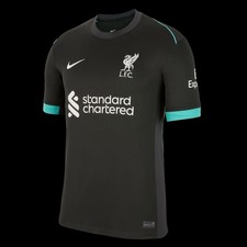 NwT Nike Men’s Liverpool FC 24/25 Away Grey Jersey FN8780-322 Size M