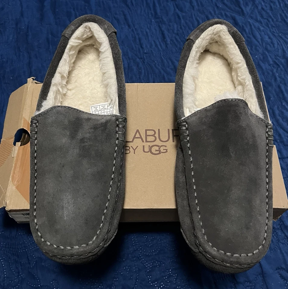 Zapatillas sin cordones suaves Koolaburra de Ugg Tipton para hombre talla 8 gris 1105893 NUEVAS Foto 2 de 4