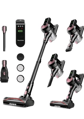 Cordless Vacuum Cleaner, 40Kpa 45Mins Vacuum Cleaners for Home, 8-in-1 Lightw...