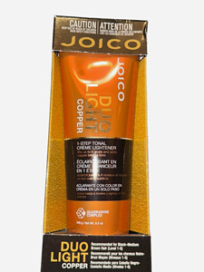 Joico Duo Light Copper Hair Lightener Cream 1-Step Tonal Creme 8.5 oz new