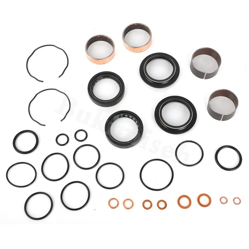Fork Bushing & Seal Rebuild Kit For Kawasaki VN1500C CLASSIC ZX600 VULCAN 800 US - Image 2 of 4