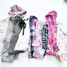 Girls summer bundle dresses bathing suit windbreaker size 5