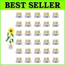 30Pcs Ikebana Flower Frogs - 23mm Diameter Kenzan for Secure Floral Arrangements