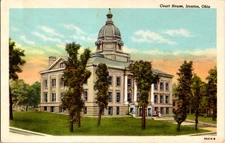 Ironton Ohio OH : COURT HOUSE SCENE d/01 BC6501