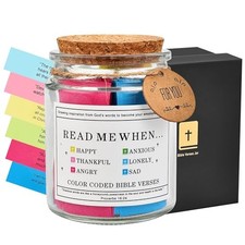Bible Verse Jar- Christian Gifts For Women, Men, Birthday Gifts for
